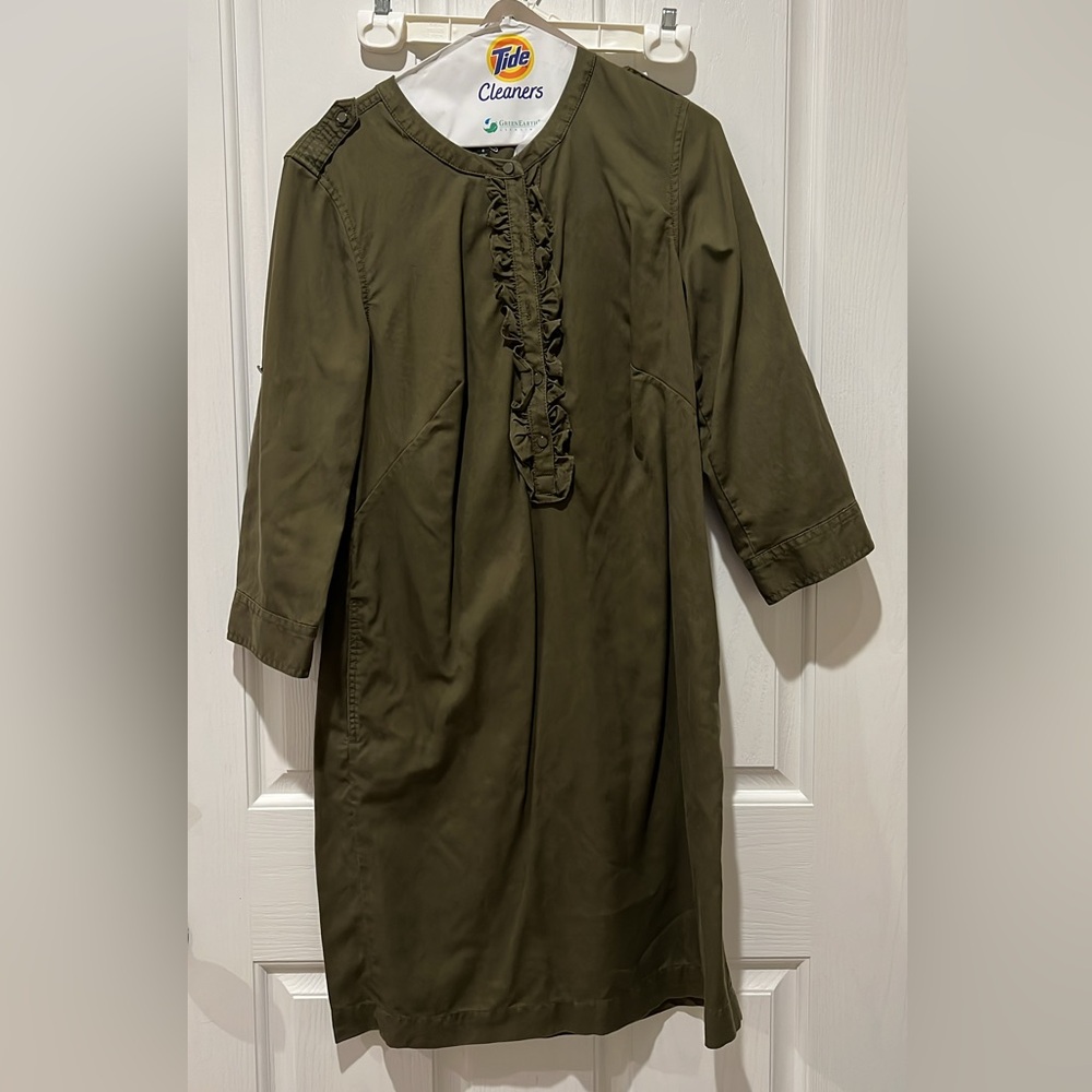 Talbots Womens Ruffle Dress Size 6